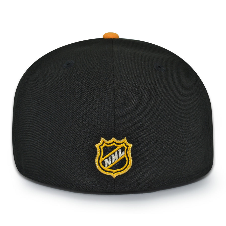 Boston Bruins "BIG BAD BRUINS" Exclusive New Era 59Fifty Fitted Hat - Black/Walnut