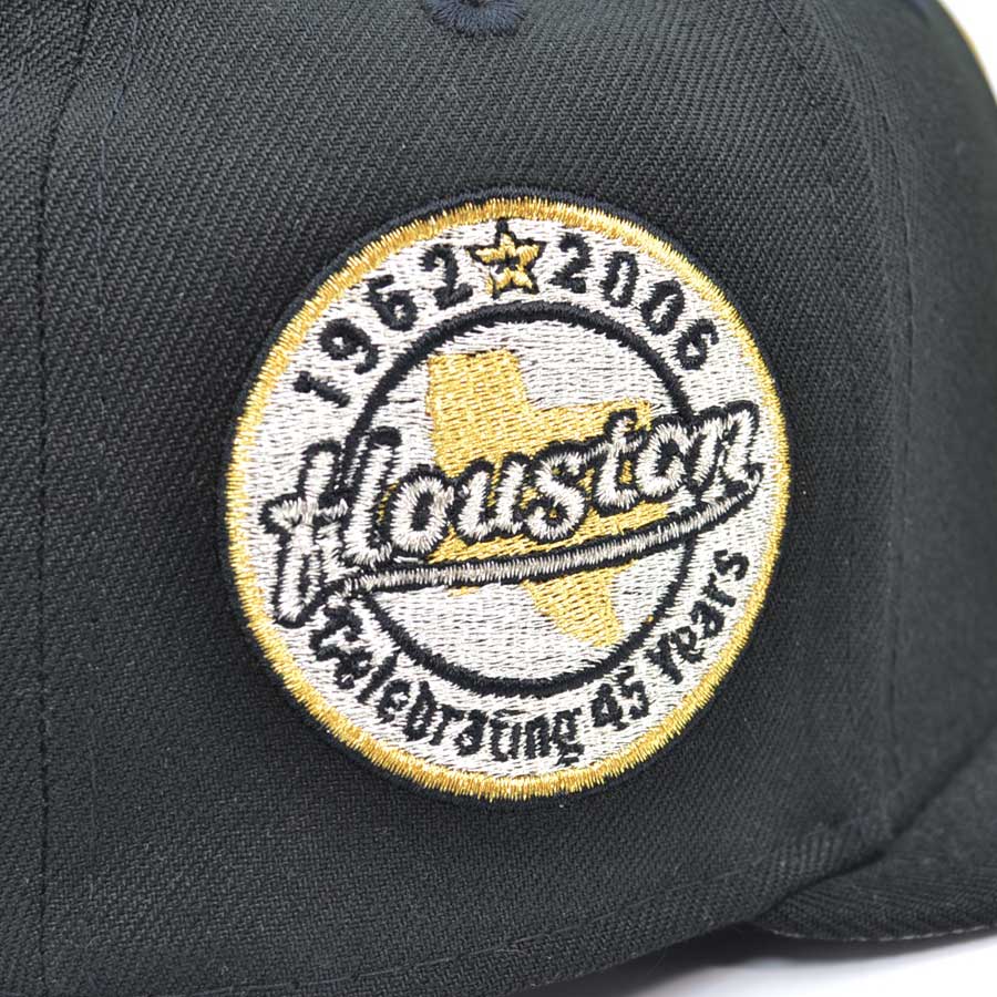 Houston Astros "THE RIMM" 45 Years Exclusive New Era 59Fifty Fitted Hat - Black