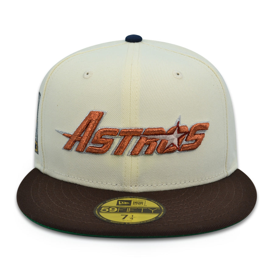 Houston Astros "TRILLSTROS" Exclusive New Era 59Fifty Fitted Hat -Chrome/Burntwood