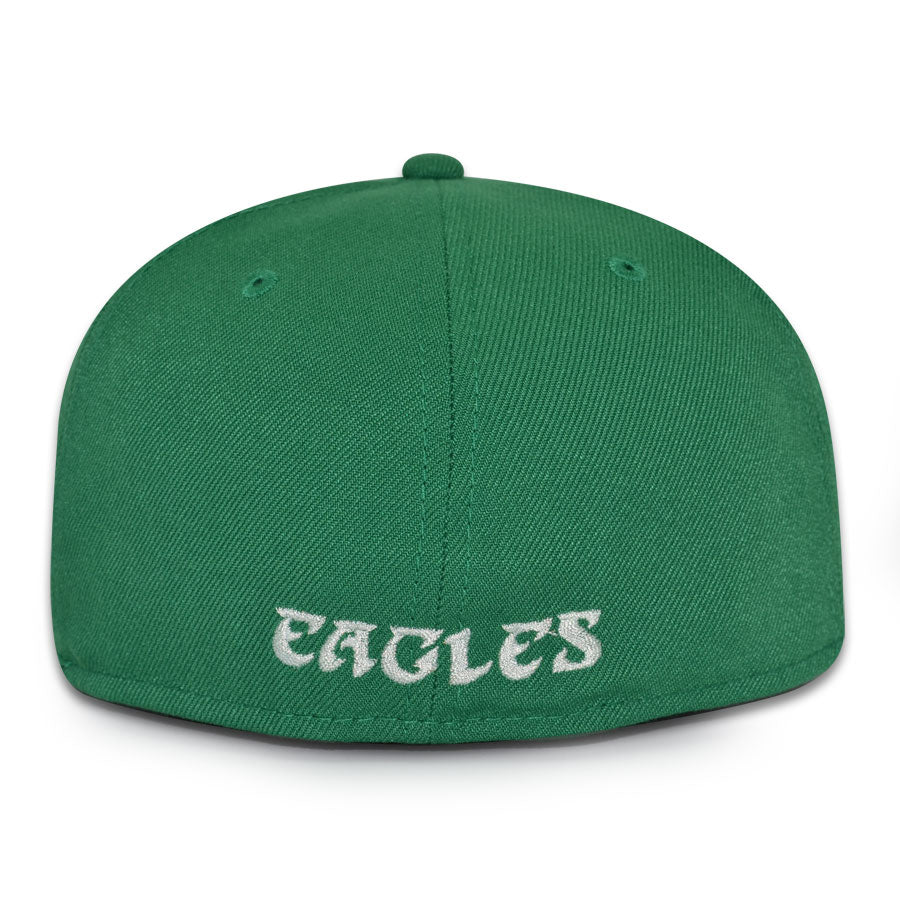 Philadelphia Eagles "MEET ME AT THE LINK" Exclusive New Era 59Fifty Fitted Hat - Kelly/Pink UV