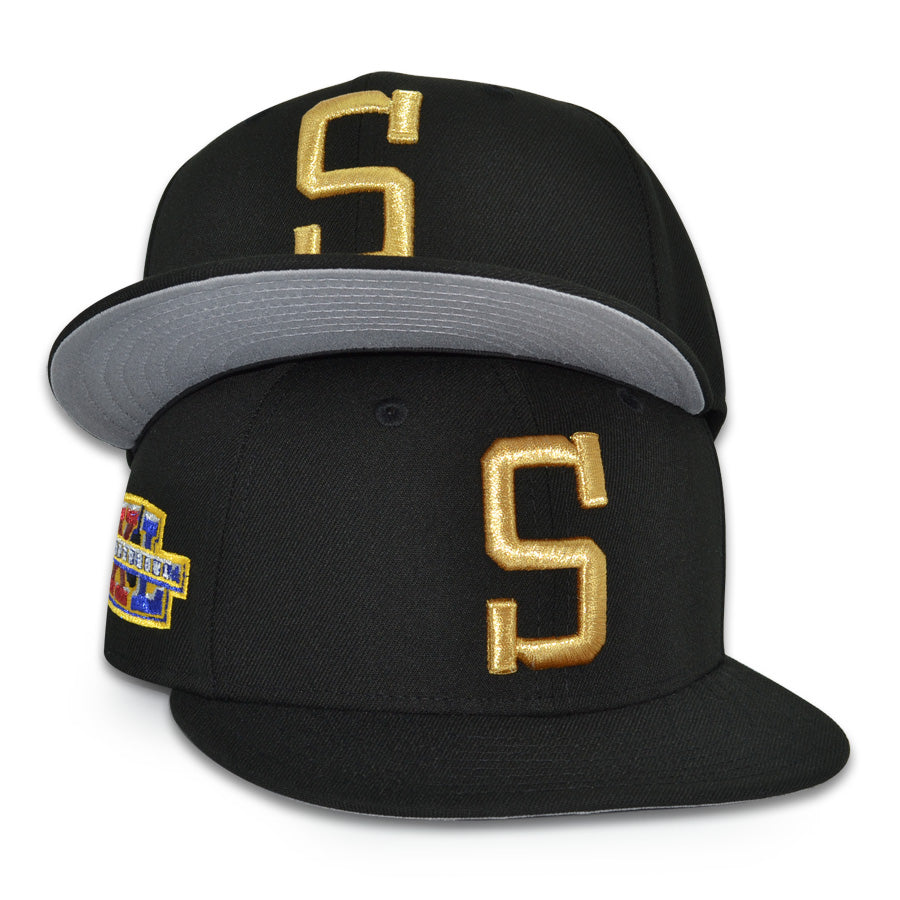 Pittsburgh Steelers "STEEL CURTAIN" Exclusive New Era 59Fifty Fitted Hat - Black