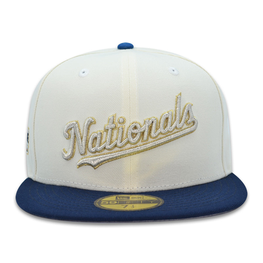 Washington Nationals 2018 ALL-STAR GAME New Era 59Fifty Fitted Hat - Chrome/Navy