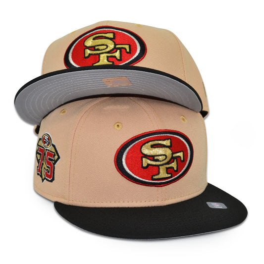 San Francisco 49ers "THE PITMAN" Exclusive New Era 59Fifty Fitted Hat - Pecan/Black