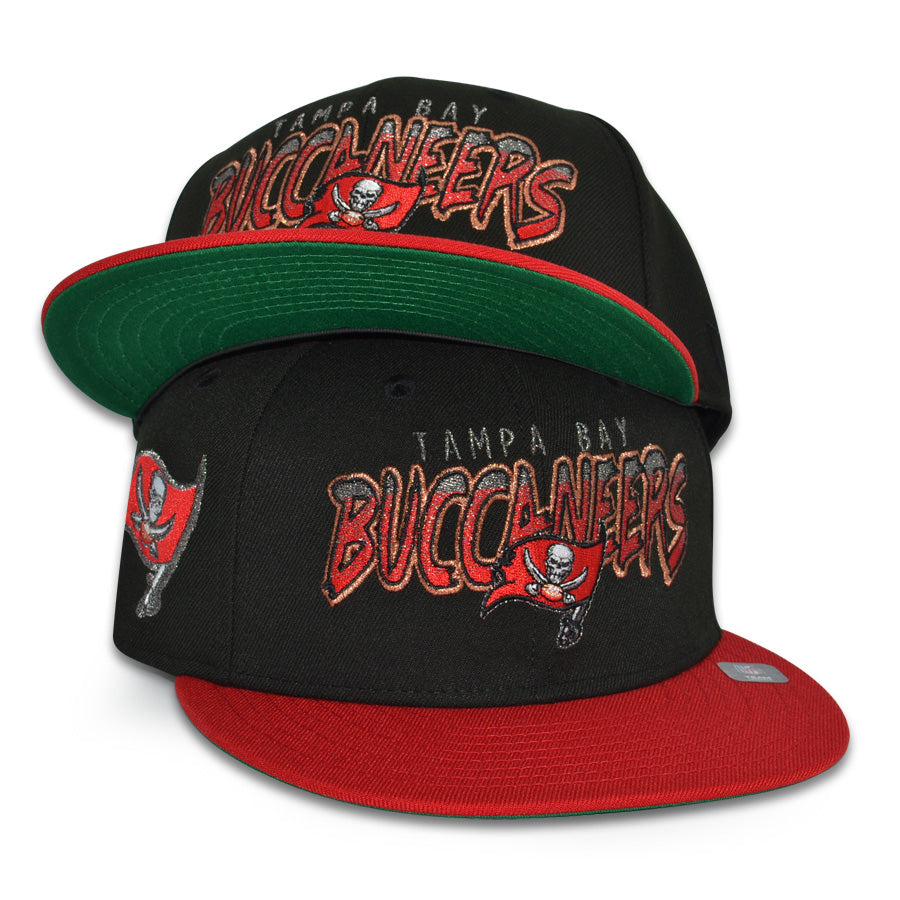 Tampa Bay Buccaneers "BUC'D UP BUCS" Exclusive New Era 59Fifty Fitted Hat - Black/Red