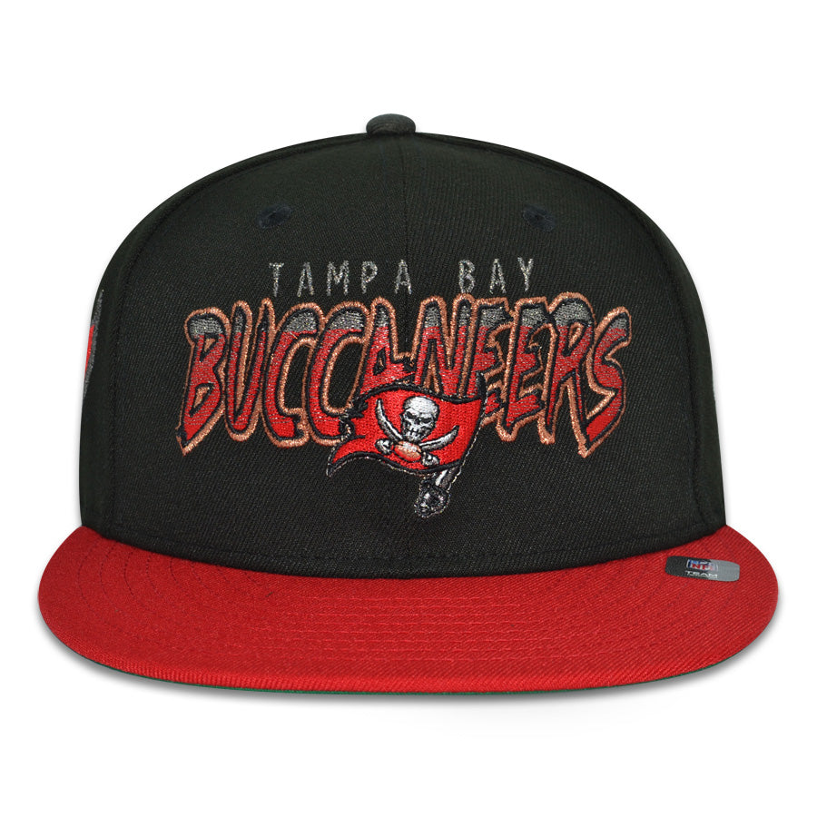 Tampa Bay Buccaneers "BUC'D UP BUCS" Exclusive New Era 59Fifty Fitted Hat - Black/Red