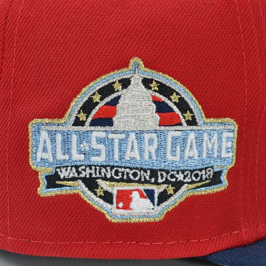 Washington Nationals 2018 ALL-STAR GAME New Era 59Fifty Fitted Hat - Red/Navy