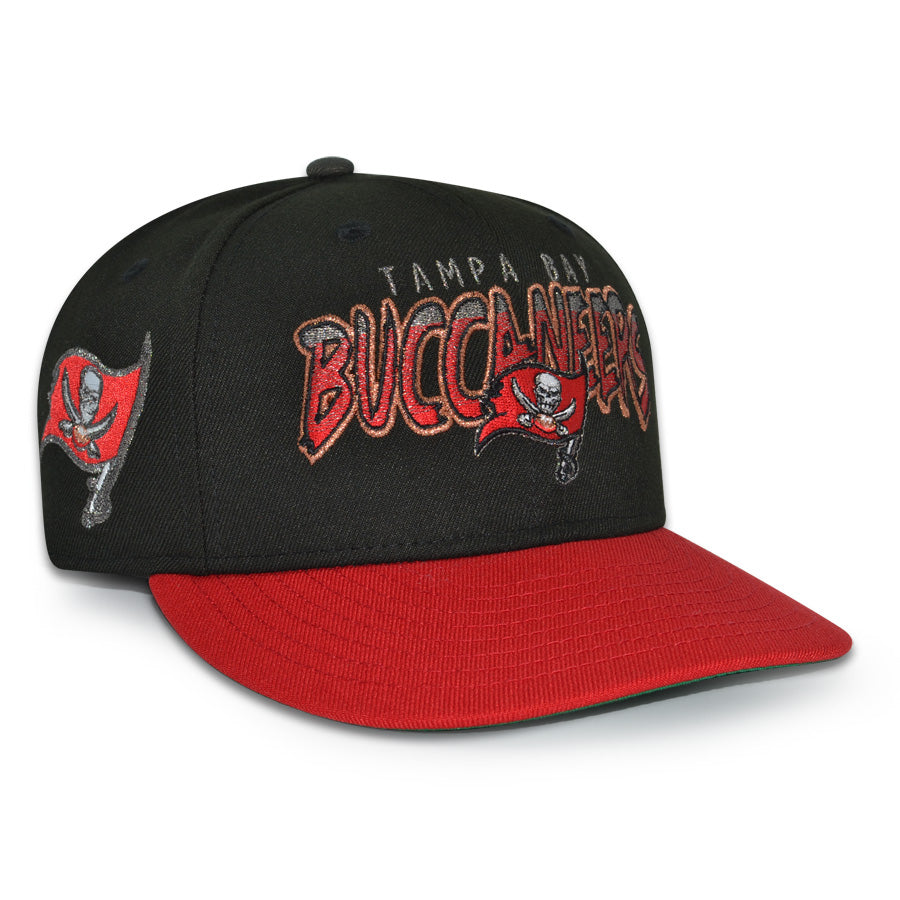 Tampa Bay Buccaneers "BUC'D UP BUCS" Exclusive New Era 59Fifty Fitted Hat - Black/Red