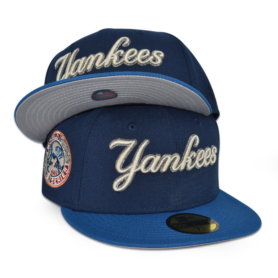 New York Yankees "NY WIZARD" Exclusive New Era 59Fifty Fitted Hat - Navy/Seashore