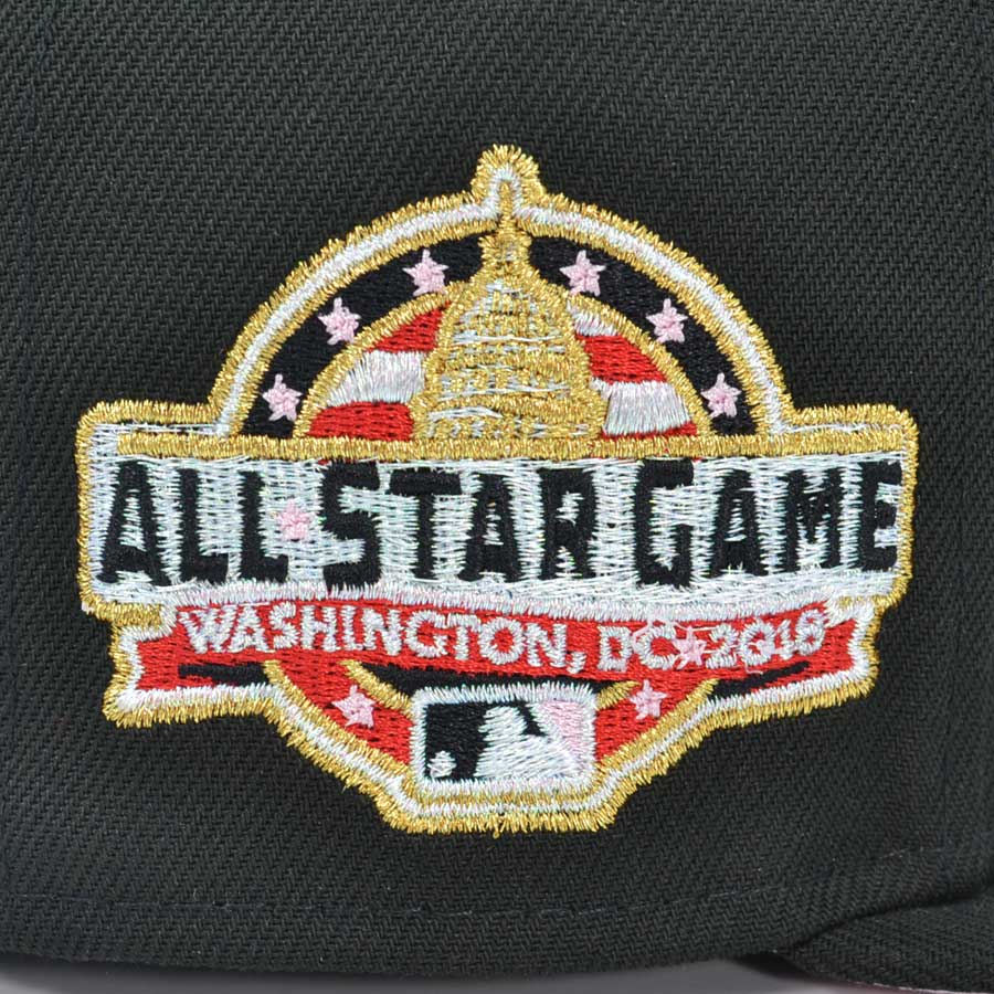 Washington Nationals DC 2018 ALL-STAR GAME Exclusive New Era 59Fifty Fitted Hat - Black Pinky