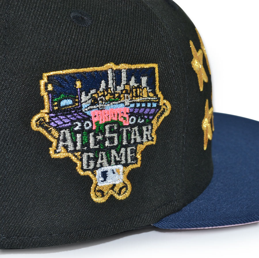 Pittsburgh Pirates "BLUE SEA" Exclusive New Era 59Fifty Fitted Hat -Black/Oceanside