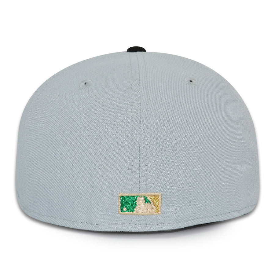 Anaheim Angels "NEWPORT BEACH" Exclusive New Era 59Fifty Fitted Hat - Snow Gray/Black