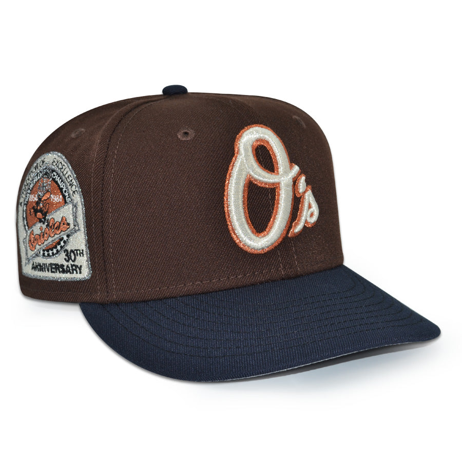 Baltimore Orioles "MARLO" Exclusive New Era 59Fifty Fitted Hat - Burntwood/Navy