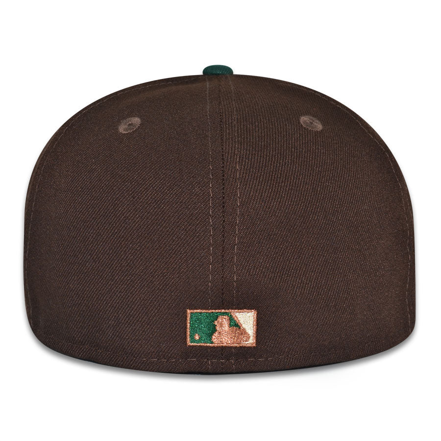 Seattle Mariners "DARK MOCHA" Exclusive New Era 59Fifty Fitted Hat - Burntwood