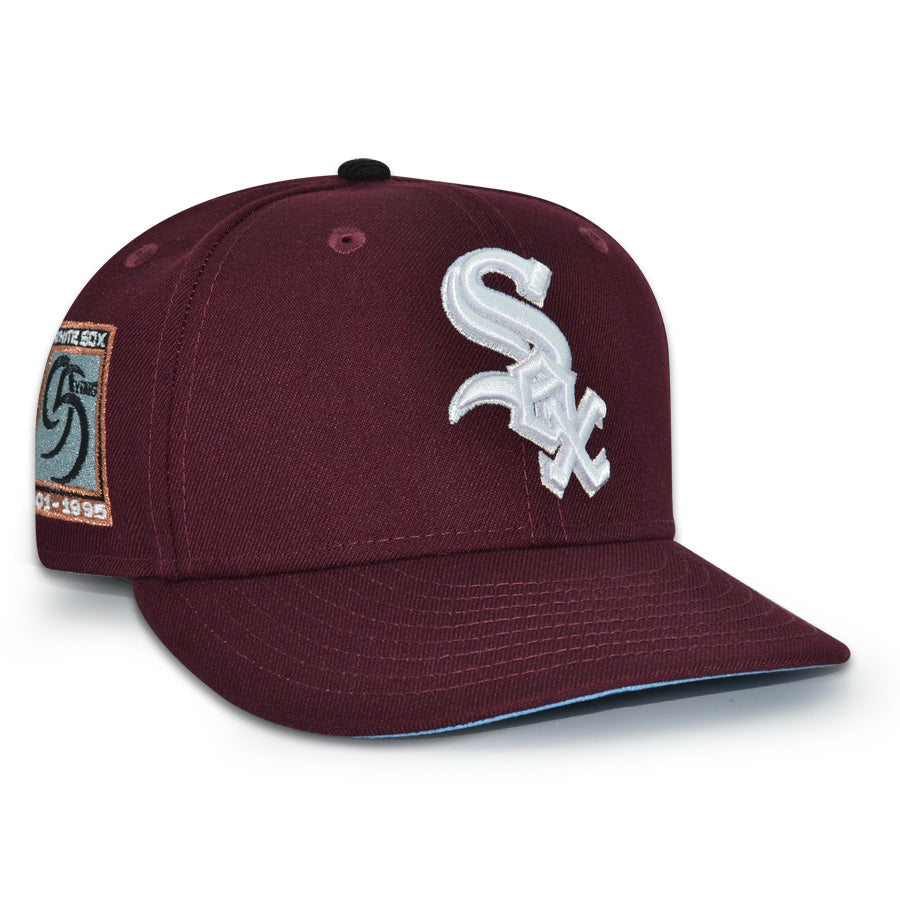 Chicago White Sox "SUPER SOX" Exclusive New Era 59Fifty Fitted Hat - Maroon