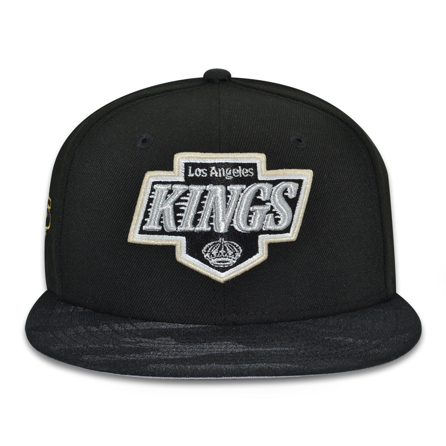 Los Angeles Kings "CAPTAIN KING" Exclusive New Era 59Fifty Fitted Hat - Black/Tonal Camo