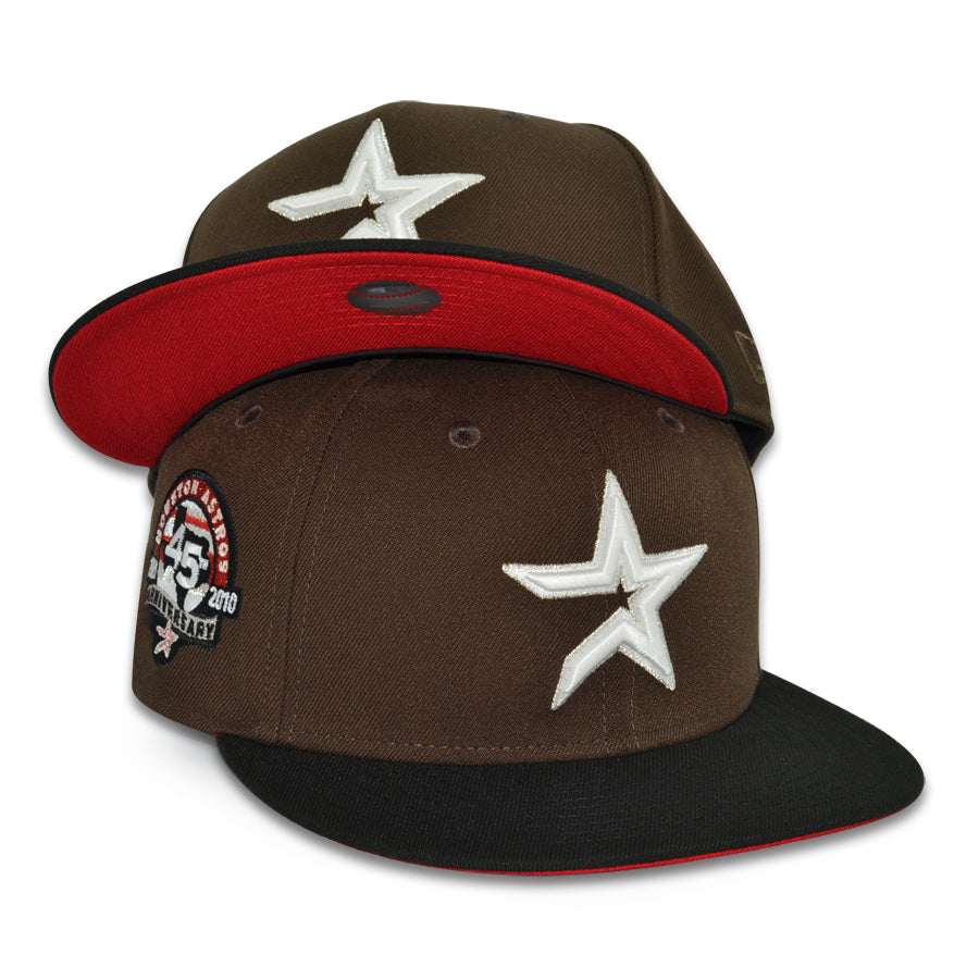 Houston Astros "THE MOCHA" Exclusive New Era 59Fifty Fitted Hat - Walnut/Black