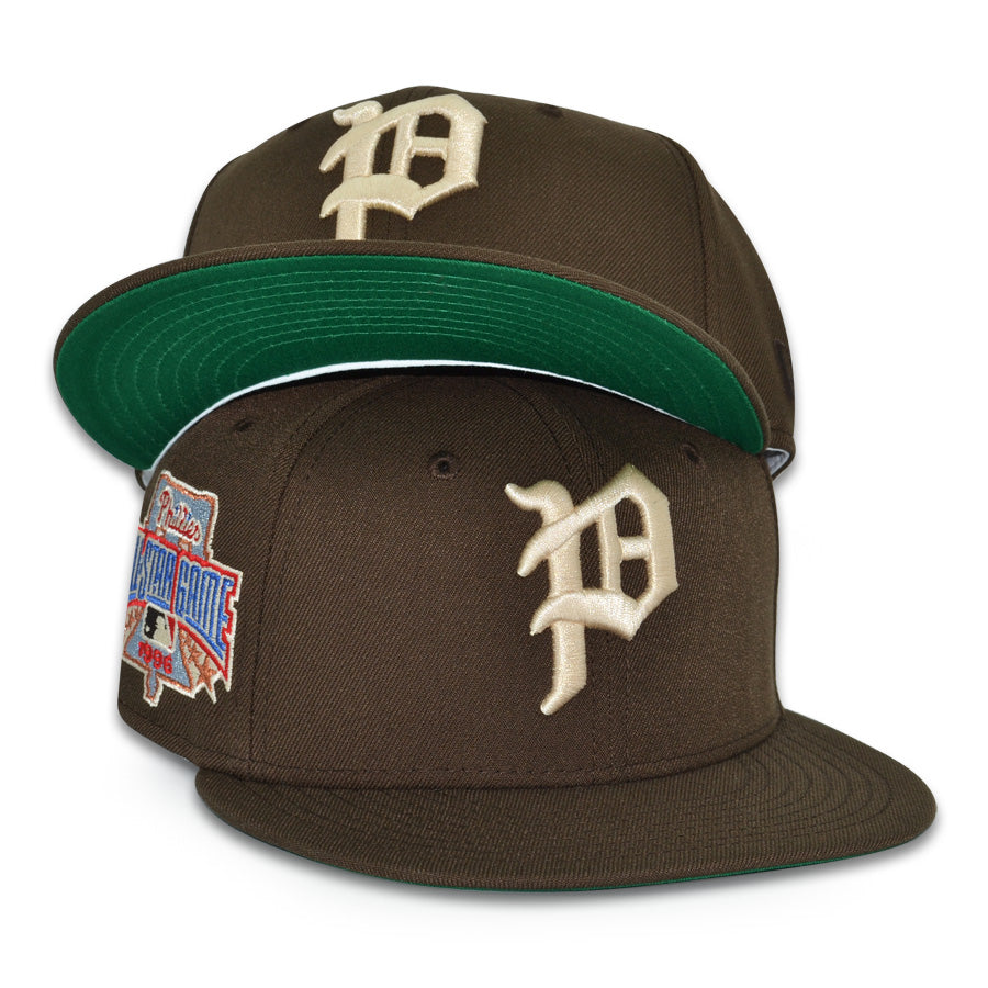 Philadelphia Phillies "P" Exclusive New Era 59Fifty Fitted Hat - Walnut