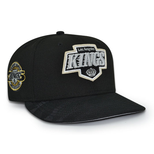 Los Angeles Kings "CAPTAIN KING" Exclusive New Era 59Fifty Fitted Hat - Black/Tonal Camo