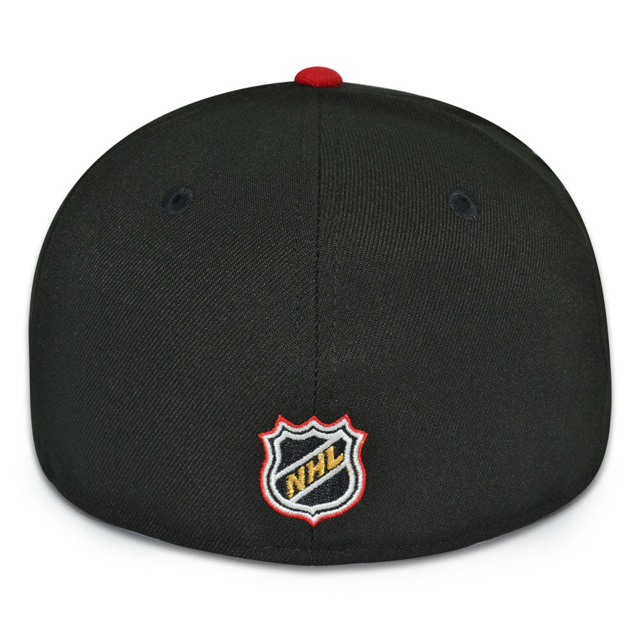 Chicago Blackhawks "MADHOUSE ON MADISON" Exclusive New Era 59Fifty Fitted Hat - Black/Sky