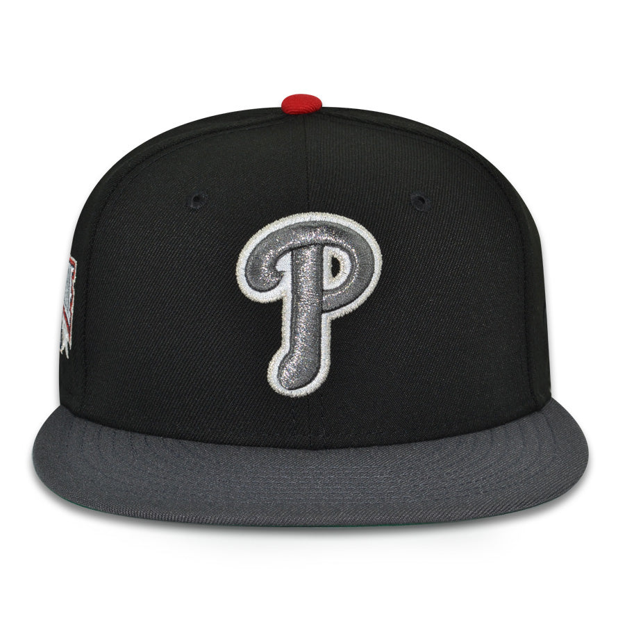 Philadelphia Phillies "SM3" Exclusive New Era 59Fifty Fitted Hat - Black/Dark Graphite