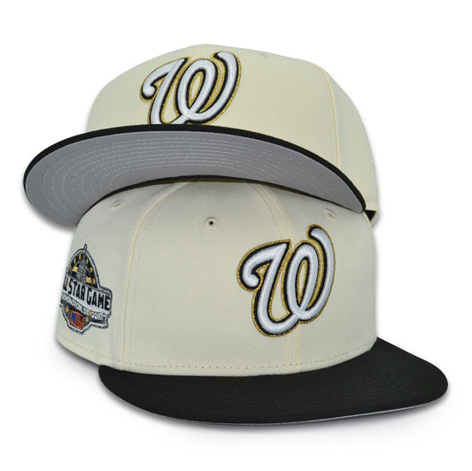 Washington Nationals "CHILL GIL" Exclusive New Era 59Fifty Fitted Hat - Chrome/Black