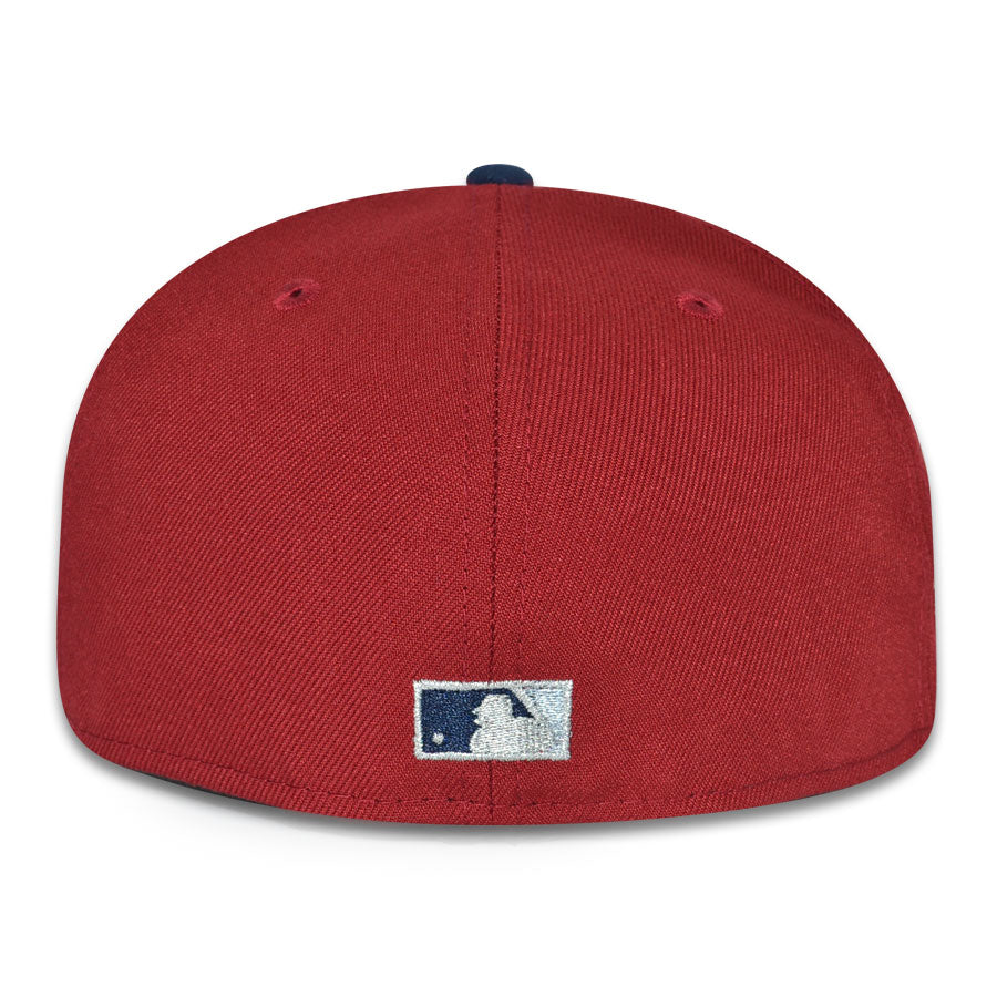 Washington Nationals "NO HOOK" Exclusive New Era 59Fifty Fitted Hat - Brick Red