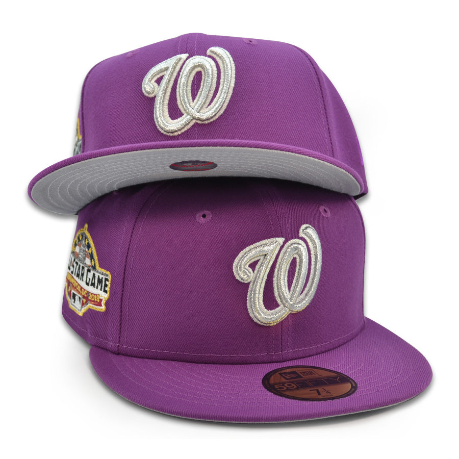 Washington Nationals "THE JAM NATS" Exclusive New Era 59Fifty Fitted Hat - Grape