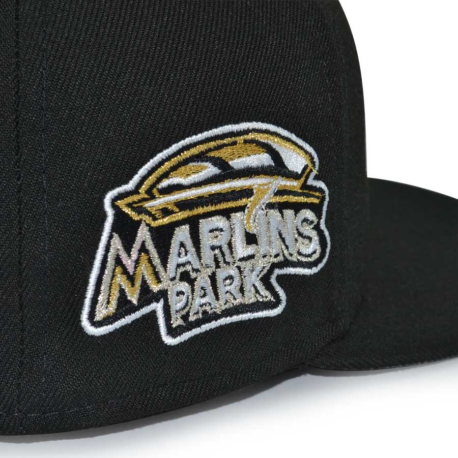 Miami Marlins "MIAMI NIGHTS" Exclusive New Era 59Fifty Fitted Hat - Black