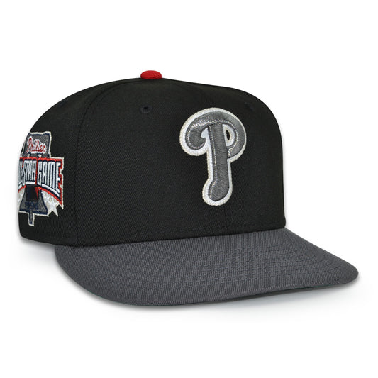 Philadelphia Phillies "SM3" Exclusive New Era 59Fifty Fitted Hat - Black/Dark Graphite