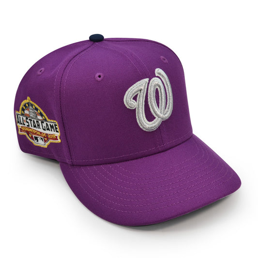 Washington Nationals "THE JAM NATS" Exclusive New Era 59Fifty Fitted Hat - Grape