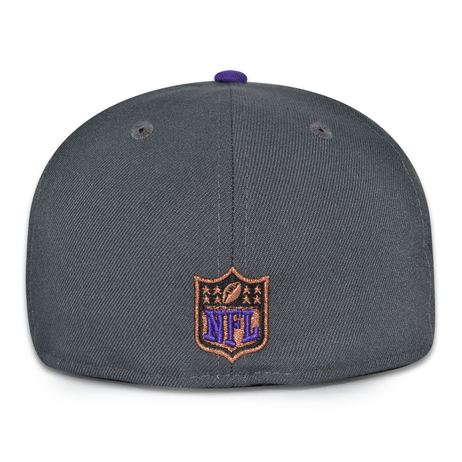 Baltimore Ravens "MVP" Exclusive New Era 59Fifty Fitted Hat - Graphite/Black