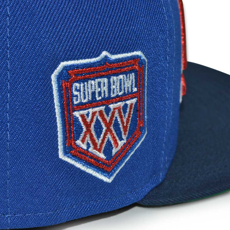 New York Giants "WRECKING CREW" Exclusive New Era 59Fifty Fitted Hat - Lt Royal/Ocean Side