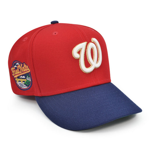 Washington Nationals FRED NATS Exclusive New Era 59Fifty Fitted Hat - Red/Navy