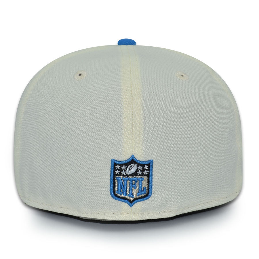 Detroit Lions "AXEL" Exclusive New Era 59Fifty Fitted Hat - Chrome/Black