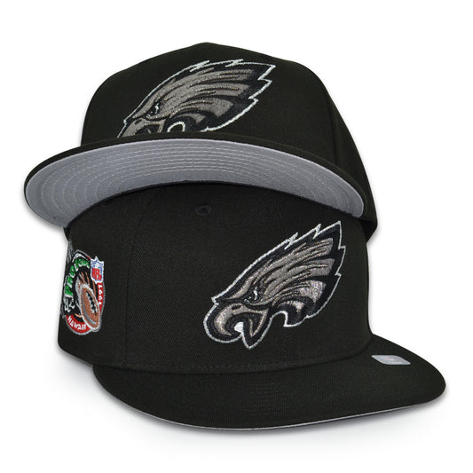 Philadelphia Eagles "MISSING LINQ" Exclusive New Era 59Fifty Fitted Hat - Black