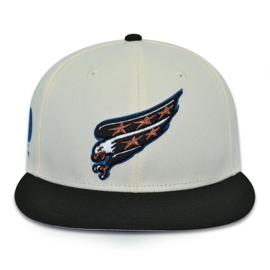 Washington Capitals "SCREAMING EAGLE 2.0" Exclusive New Era 59Fifty Fitted Hat - Chrome/Black