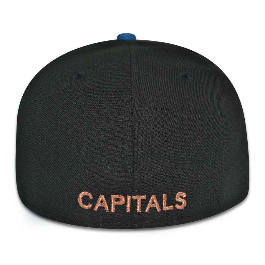 Washington Capitals "SCREAMING EAGLE" Exclusive New Era 59Fifty Fitted Hat - Black