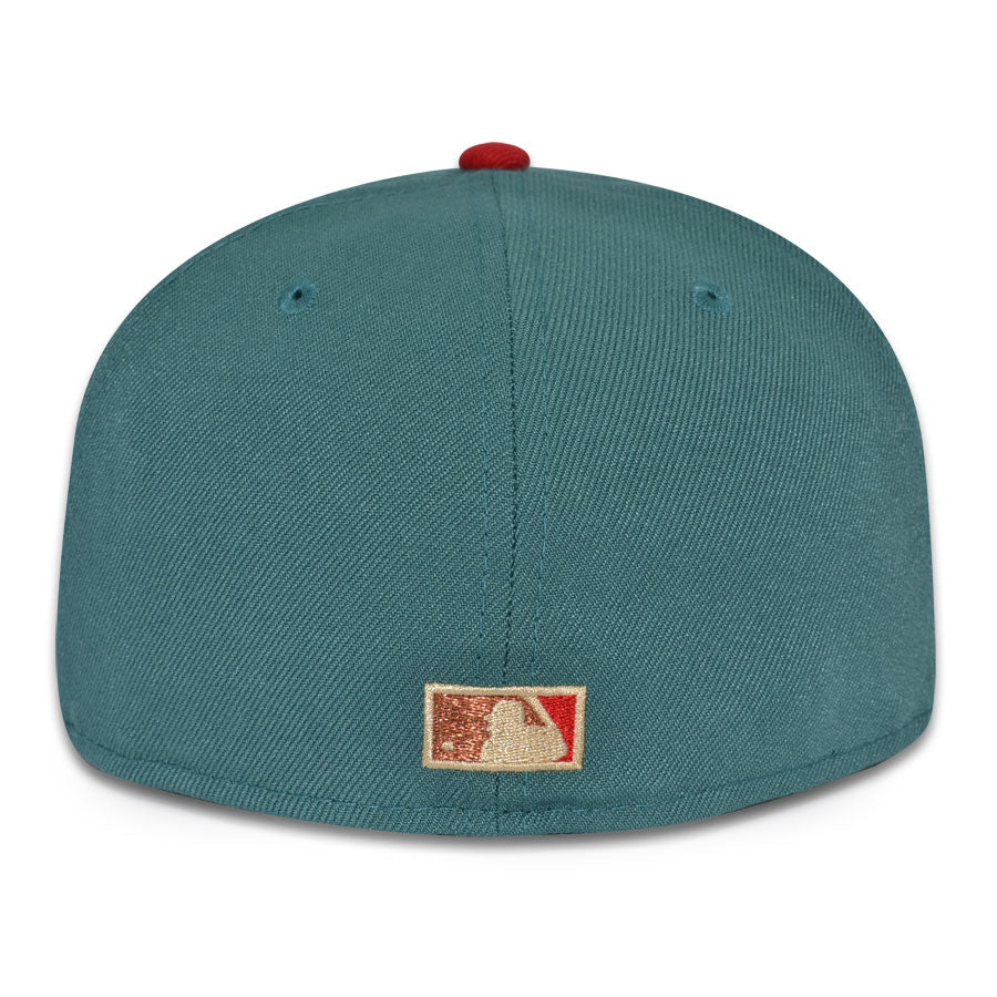 Washington Nationals "HOLIDAY SZN"  Exclusive New Era 59Fifty Fitted Hat - Pine Needle/Walnut