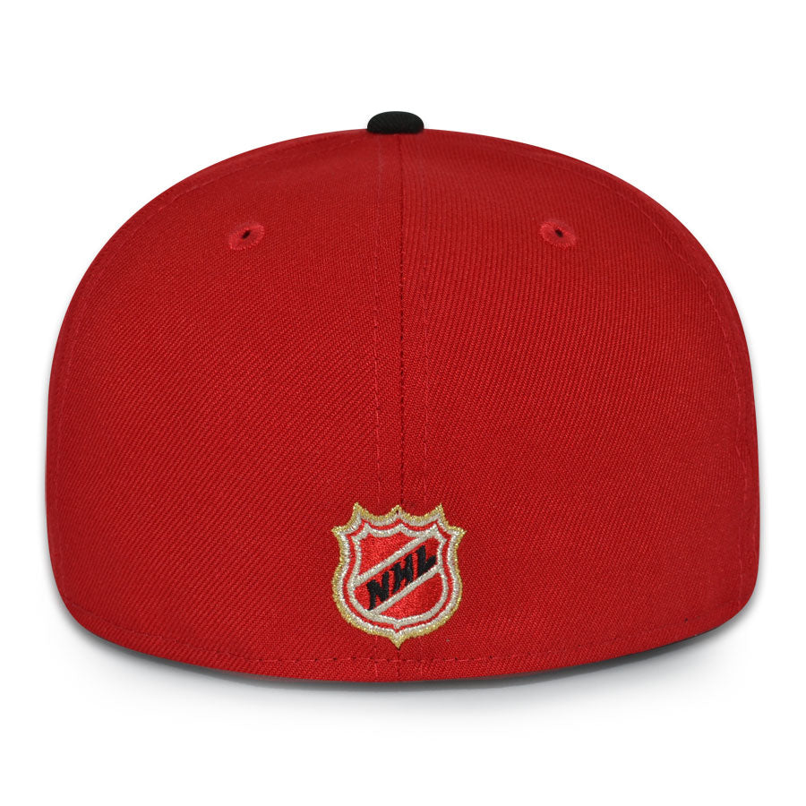 Calgary Flames "C of Red" Exclusive New Era 59Fifty Fitted Hat - Scarlet/Black