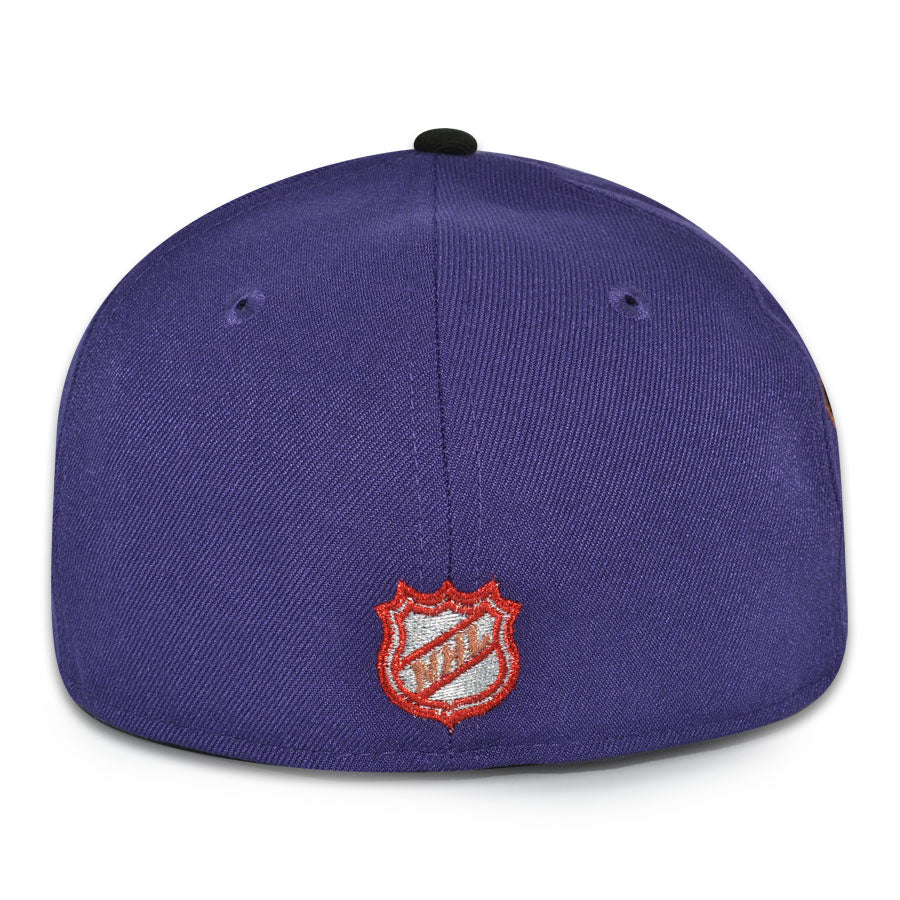 New Jersey Devils "DEMON TIME" Exclusive New Era 59Fifty Fitted Hat - Purple