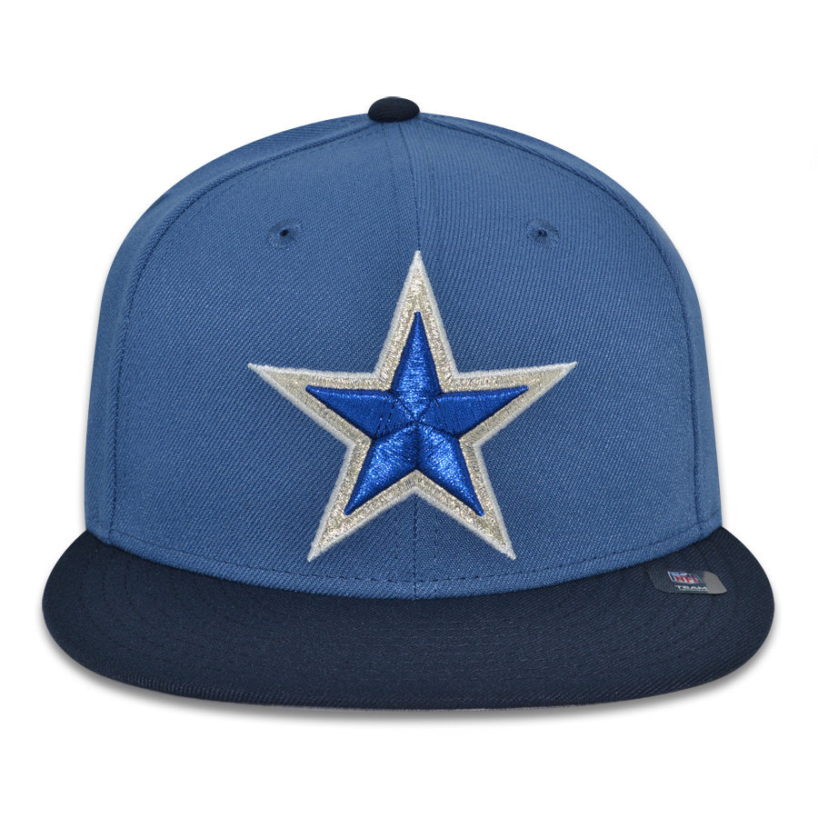 Dallas Cowboys "BEATDOWN BOYS" Exclusive New Era 59Fifty Fitted Hat - Indigo/Navy