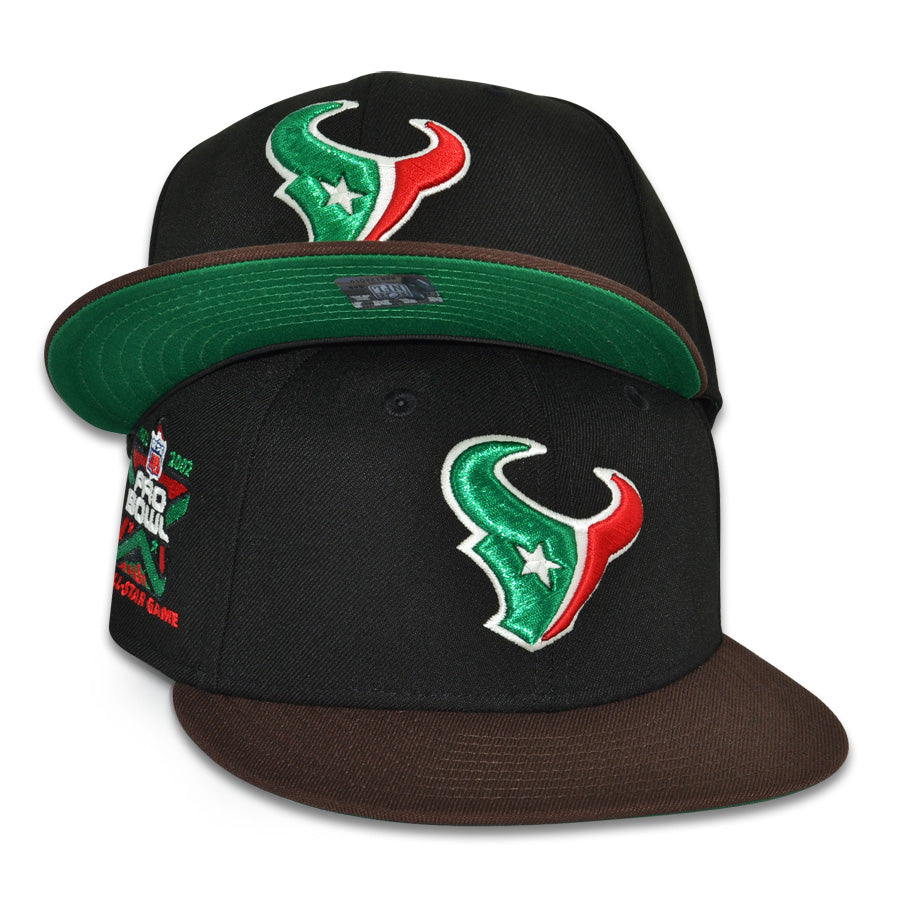 Houston Texans "TEXMEX" Exclusive New Era 59Fifty Fitted Hat - Black/Burntwood