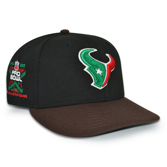 Houston Texans "TEXMEX" Exclusive New Era 59Fifty Fitted Hat - Black/Burntwood