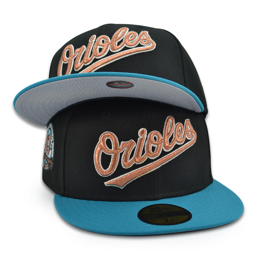 Baltimore Orioles "THE MONUMENT" Exclusive New Era 59Fifty Fitted Hat - Black/Title Wave