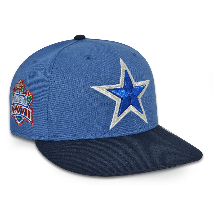 Dallas Cowboys "BEATDOWN BOYS" Exclusive New Era 59Fifty Fitted Hat - Indigo/Navy