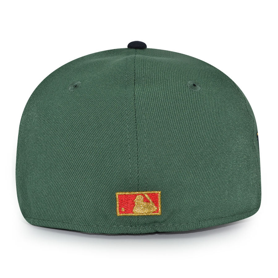 San Francisco Giants "FOCUSED" Exclusive New Era 59Fifty Fitted Hat - Mountain Green/Navy