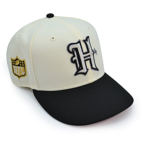 Houston Texans "THE HIT MAN" Exclusive New Era 59Fifty Fitted Hat - Chrome/Black