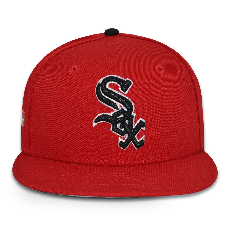 Chicago White Sox "THE MENACE" Exclusive New Era 59Fifty Fitted Hat - Scarlet