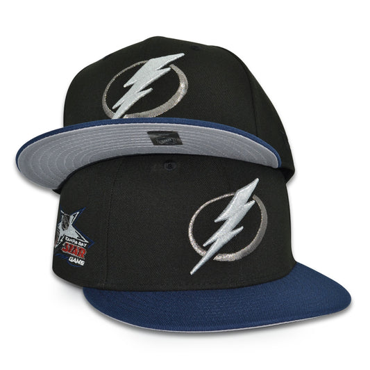 Tampa Bay Lightning "TTHORR" Exclusive New Era 59Fifty Fitted Hat - Black/Oceanside