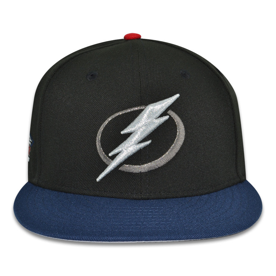 Tampa Bay Lightning "TTHORR" Exclusive New Era 59Fifty Fitted Hat - Black/Oceanside